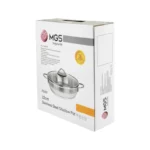 تابه ام جی اس سایز 32 دو دسته استیل 4119 - Image 4