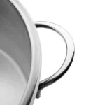 تابه ام جی اس سایز 32 دو دسته استیل 4119 - Image 2