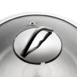 تابه ام جی اس سایز 32 دو دسته استیل 4119