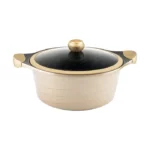 سرویس قابلمه 25 پارچه ام جی اس گرانیتی طرح B کره ای - Image 11