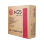 تابه ام جی اس سایز 28 دو دسته گرانیتی طرح C کره ای