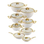 سرویس قابلمه 16 پارچه ام جی اس طرح فورج کد FR03G