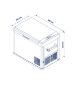 یخچال خودرو ایستکول نوک مدادی - Image 2