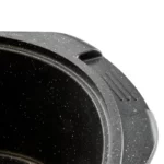 تابه مرغ پز دو دسته ام جی اس سایز 38 گرانیتی طرح B ایتالیا - Image 5