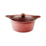 سرویس قابلمه ام جی اس 15 پارچه گرانیتی طرح C کره ای - Image 7