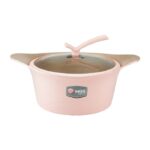 سرویس قابلمه 19 پارچه ام جی اس گرانیتی طرح C کره ای - Image 5