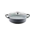 تابه دو دسته ام جی اس سایز 28 گرانیتی طرح D جرمنی