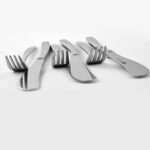 کارد و چنگال 12 پارچه ام جی اس لایپزیک - Image 3